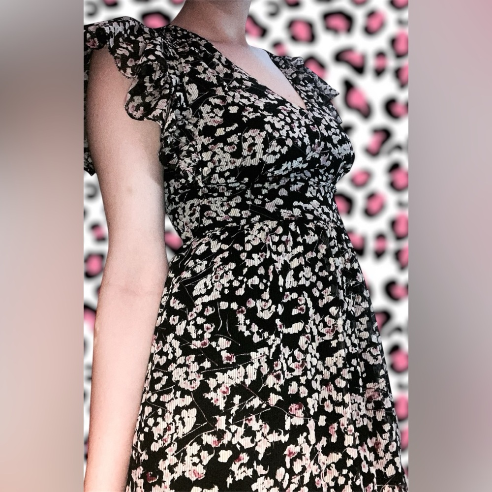 Banana Republic summer floral midi dress